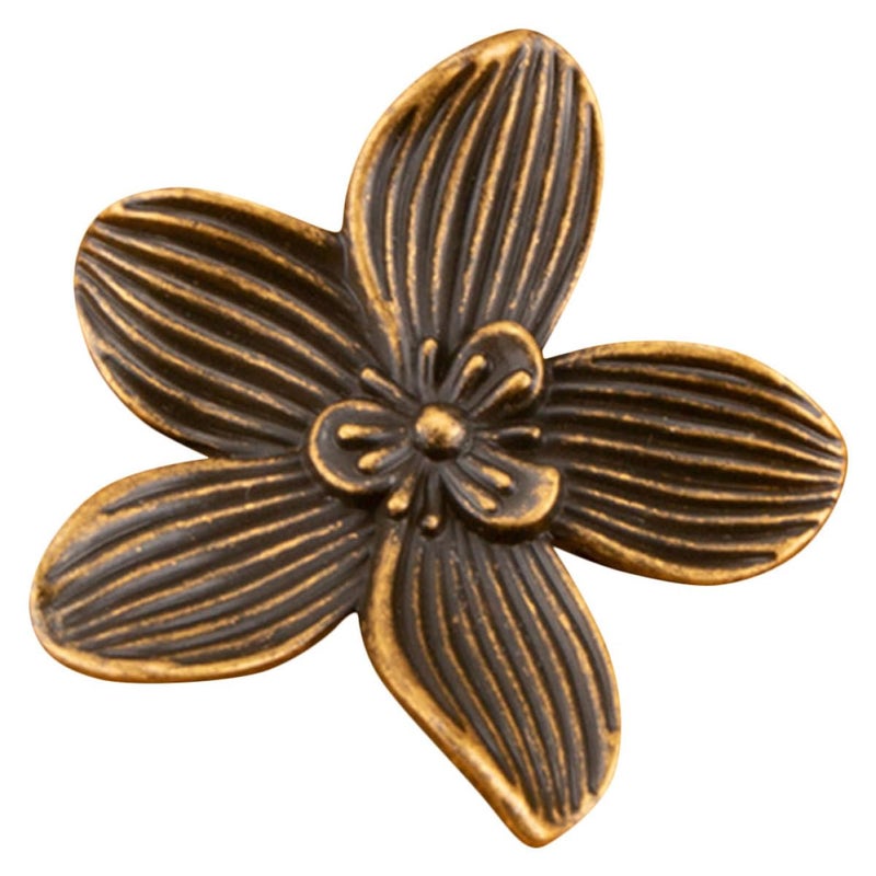 Zinc Alloy Single Hole Drawer Knob Bronze Finish Furniture Handle For Cabinet Door - Image 2