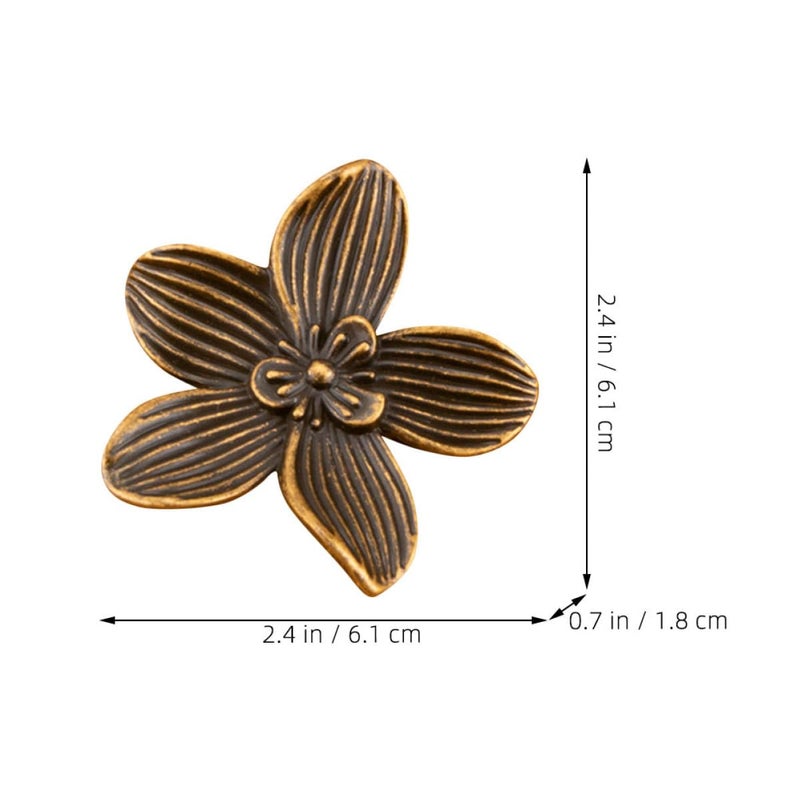 Zinc Alloy Single Hole Drawer Knob Bronze Finish Furniture Handle For Cabinet Door - Image 3