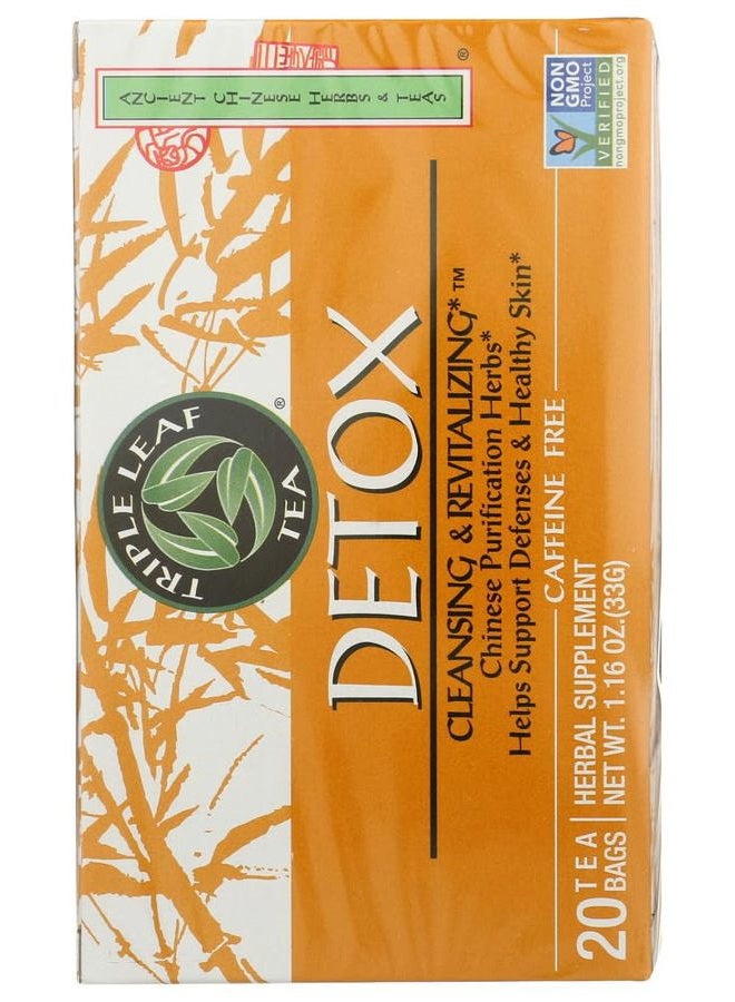 Triple Leaf Tea Detox - 20 bags (Pack of 2) - Image 3