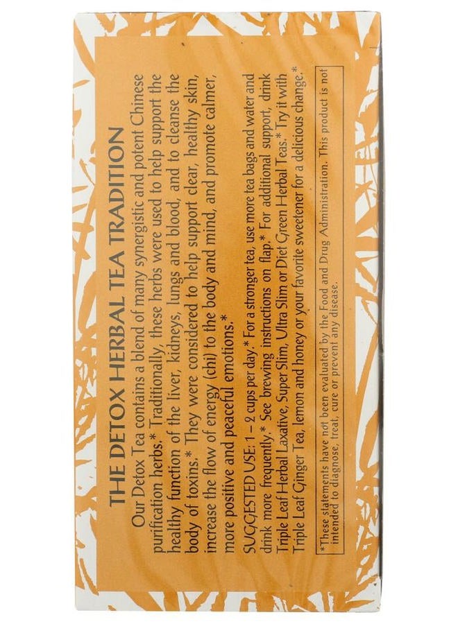 Triple Leaf Tea Detox - 20 bags (Pack of 2) - Image 4