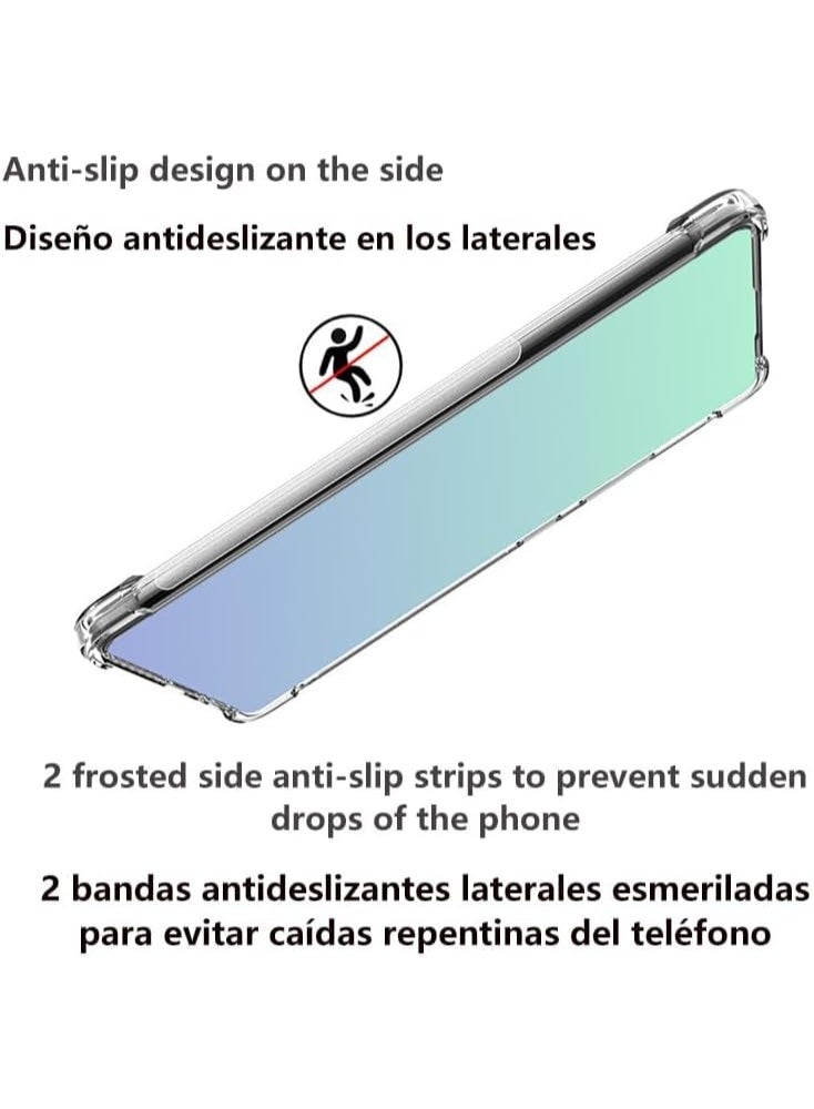 Case for Huawei Mate 60 Pro Clear TPU Four Corners Protective Cover Transparent Soft - Image 4