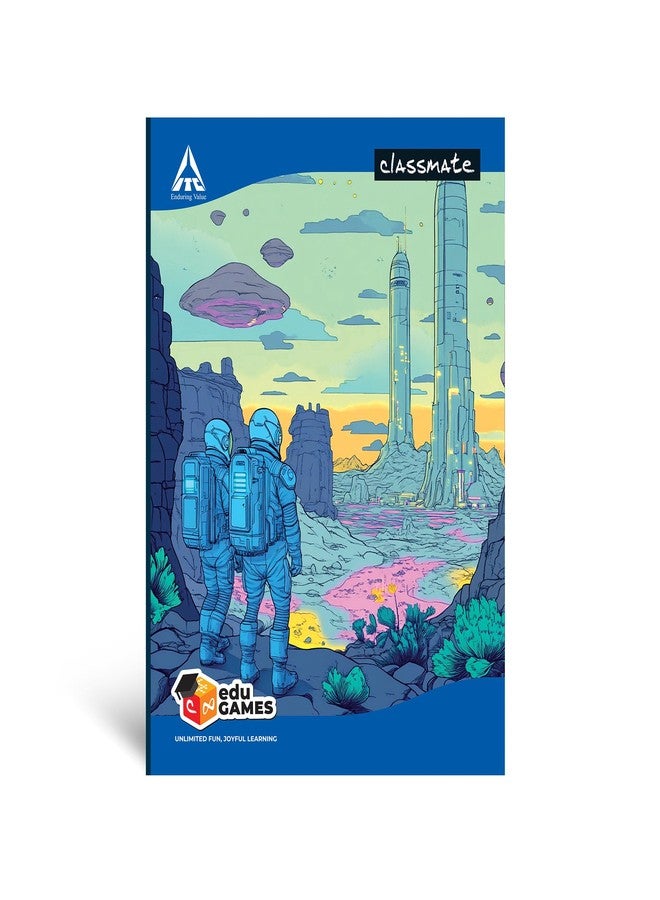 Classmate Long Notebook - 140 Pages, Single Line, 297mm x 210mm (Pack of 12) - Image 1