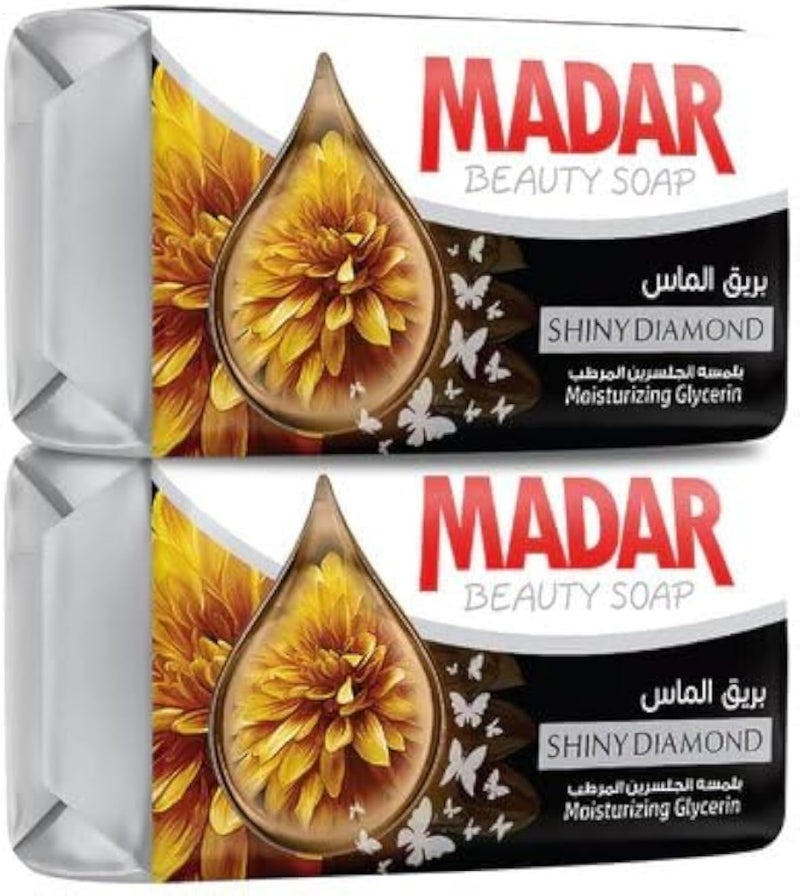 Madar diamond sparkle solid soap 120 gm