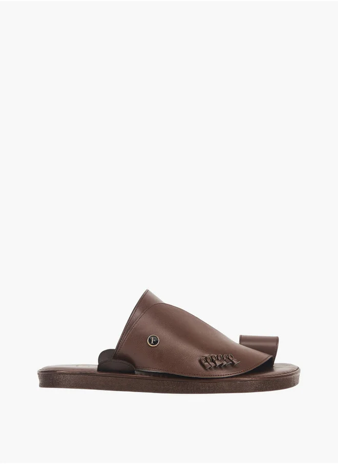 Al Waha Men's Arabic Sandals with Toe Loop - Ramadan Collection