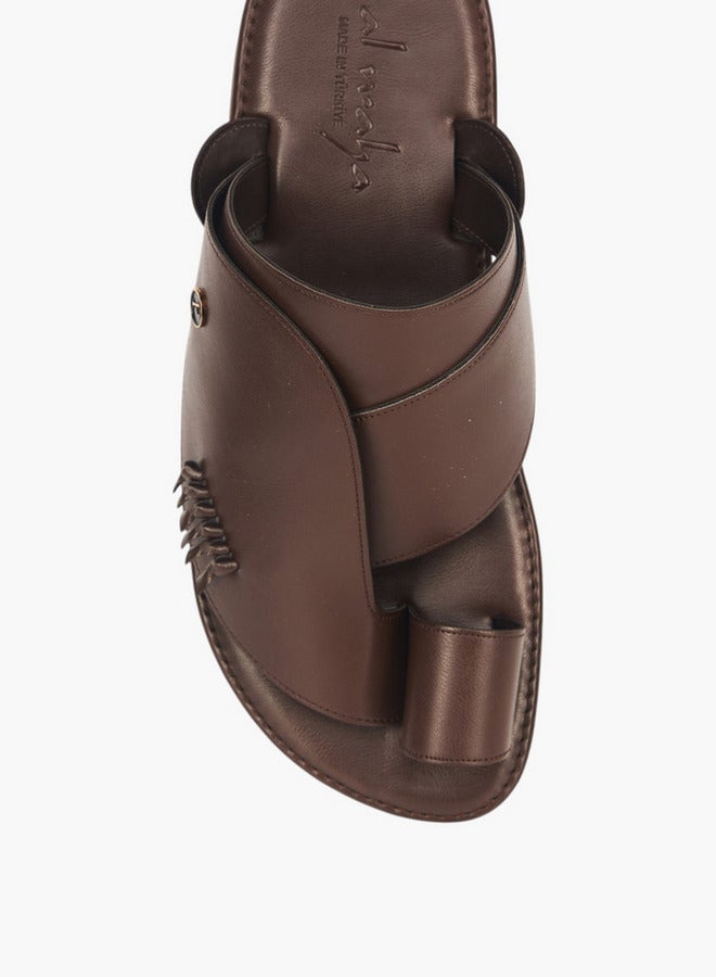 Al Waha Men's Arabic Sandals with Toe Loop - Ramadan Collection  - Image 3