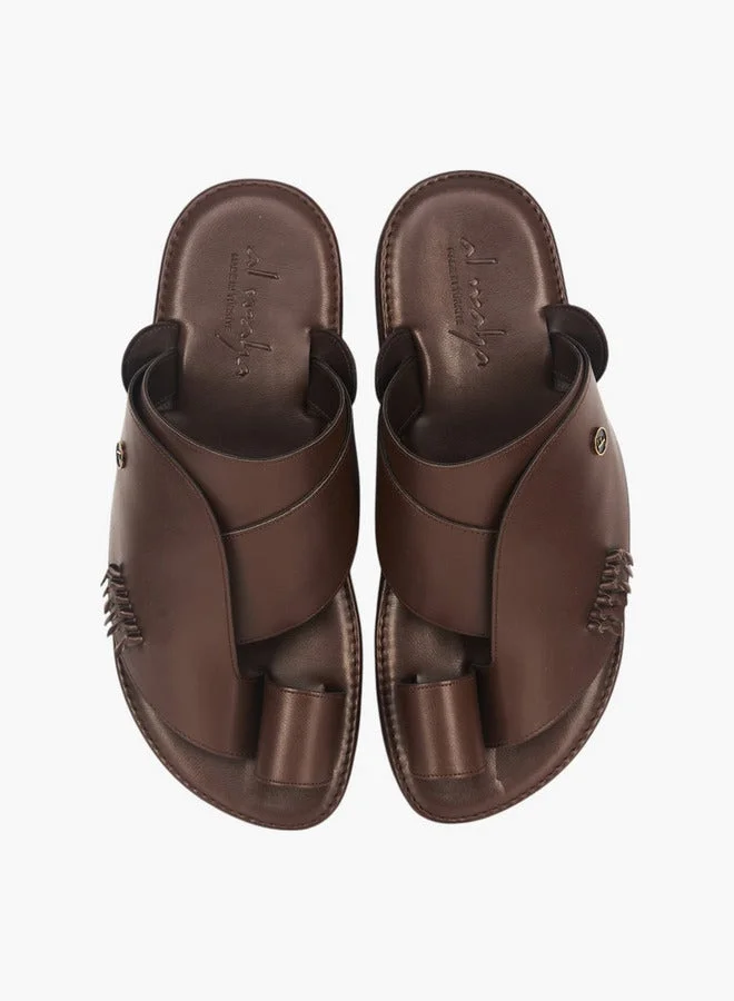 Al Waha Men's Arabic Sandals with Toe Loop - Ramadan Collection