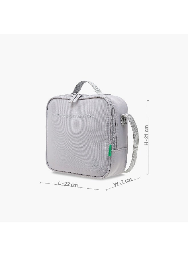 UNITED COLORS OF BENETTON Solid Lunch Bag in Grey for Kids - Image 2