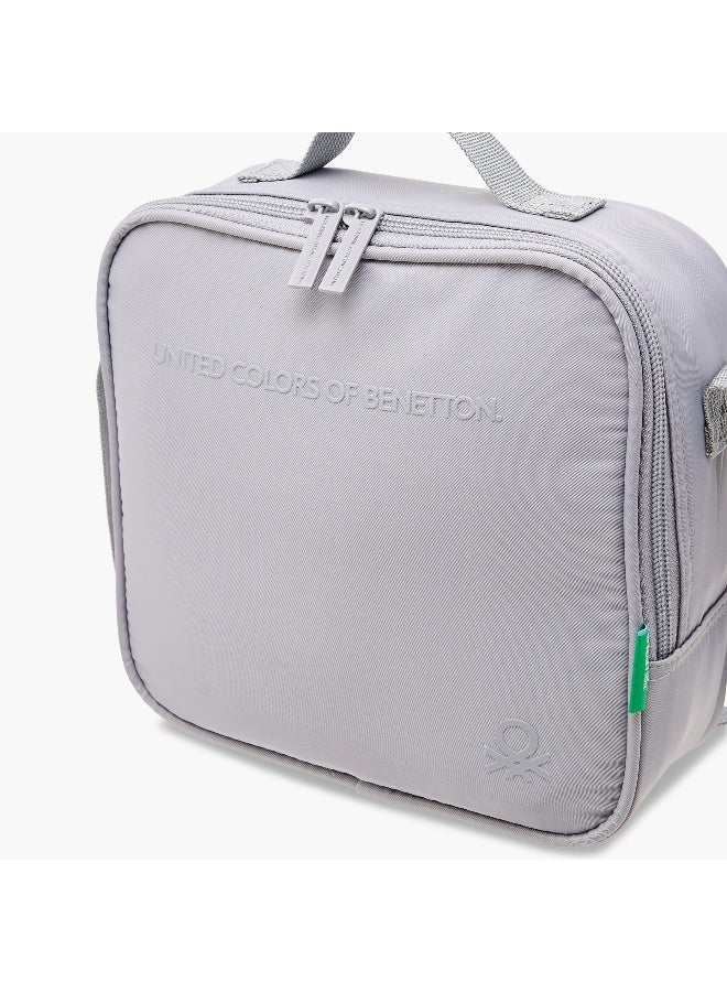 UNITED COLORS OF BENETTON Solid Lunch Bag in Grey for Kids - Image 5