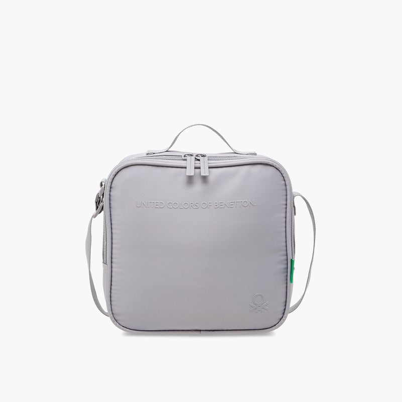 UNITED COLORS OF BENETTON Solid Lunch Bag in Grey for Kids - Image 1