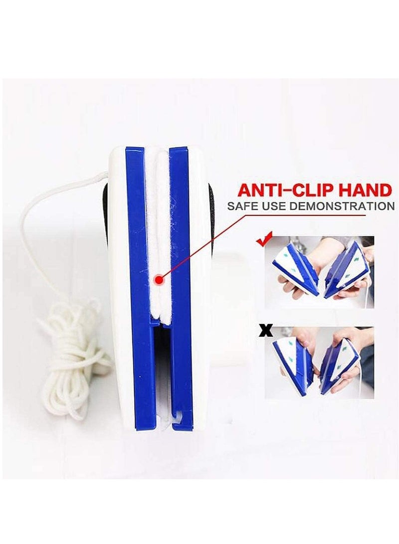 Thick Double-Sided Surface Magnetic Glass Cleaning Brush For Sliding Doors And Windows  - Image 2