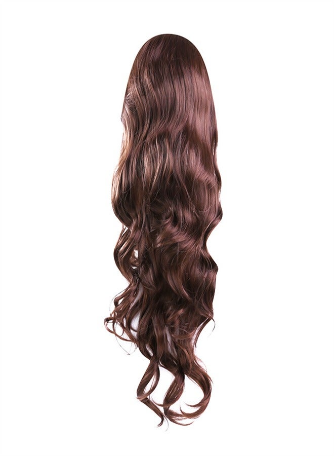 Loquat Stage Performance Props Wigs Brown - Image 1