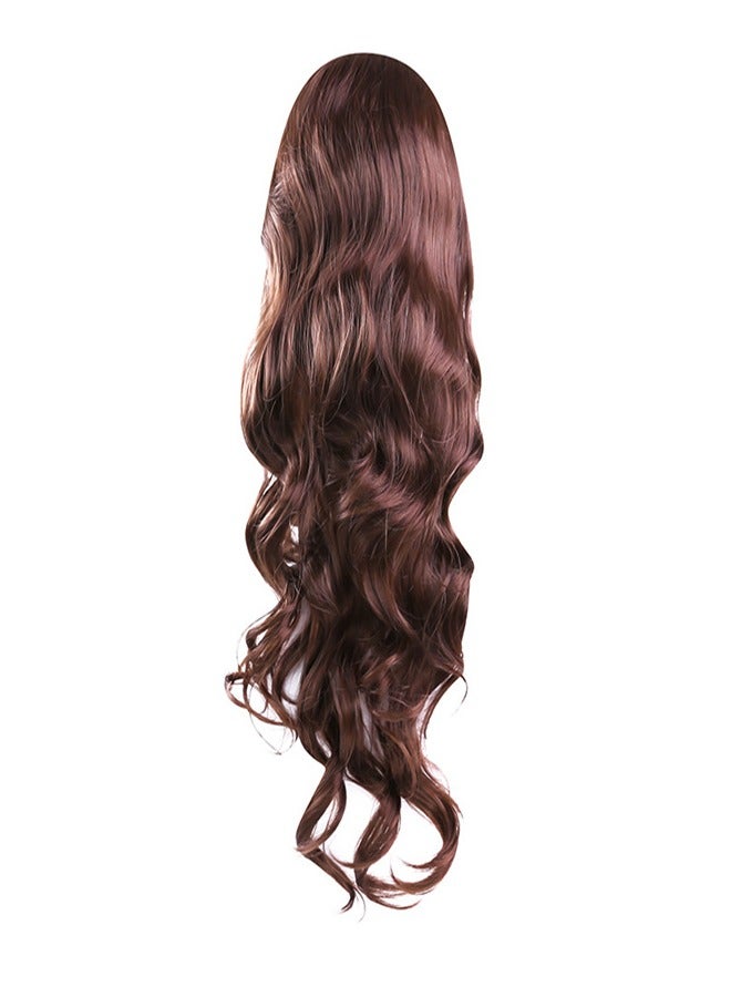 Loquat Stage Performance Props Wigs Brown - Image 3