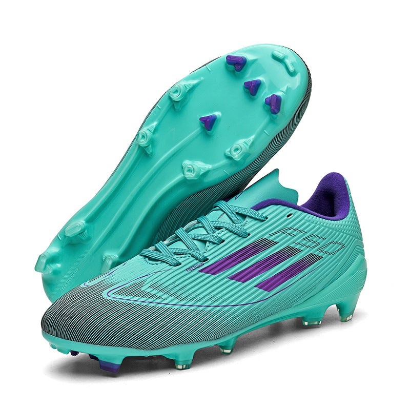 F50 New Student Low-Top Football Shoes Spike Competition Training Youth Sports Leather Football Shoes - Image 3