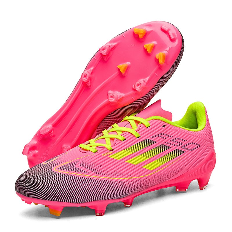 F50 New Student Low-Top Football Shoes Spike Competition Training Youth Sports Leather Football Shoes - Image 4