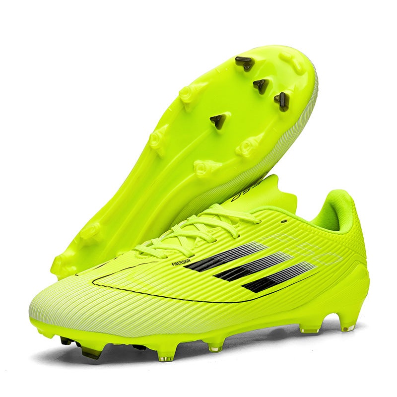 F50 New Student Low-Top Football Shoes Spike Competition Training Youth Sports Leather Football Shoes - Image 2