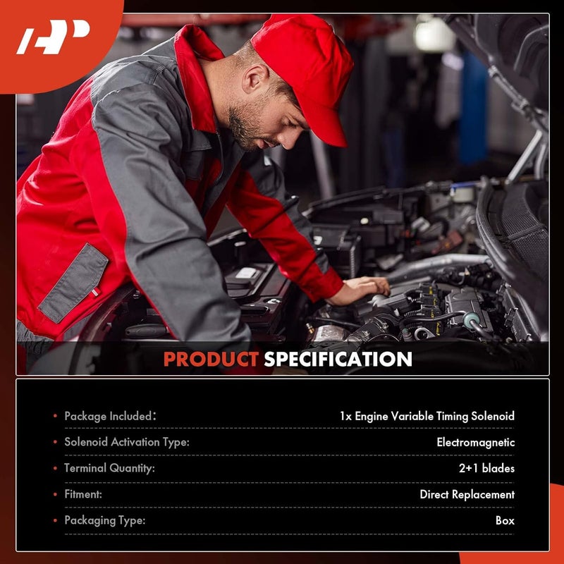 A-Premium Timing-Control Valve Solenoid for Honda Accord & Acura Odyssey 1998-2002 - Image 2