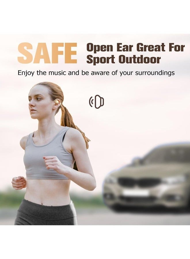 New Open Ear Clip Wireless Bluetooth 5.3 Earbuds, Sport Clip-on Earphones with Mic, Waterproof, 6H Playtime On One Charge, Compatible with Android/iOS/Samsung, - Image 3