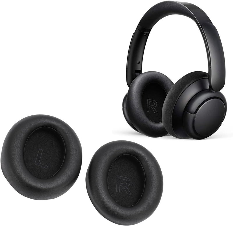 Replacement Earpads Cushions Soft Protein Leather Noise Isolation Ear Pads Compatible with Soundcore Q30 Q35 Headphones Model Genericsm8urait20-11 - Image 1