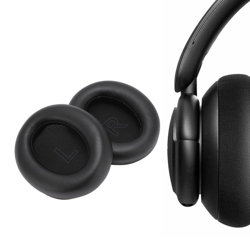 Replacement Earpads Cushions Soft Protein Leather Noise Isolation Ear Pads Compatible with Soundcore Q30 Q35 Headphones Model Genericsm8urait20-11 - Image 3