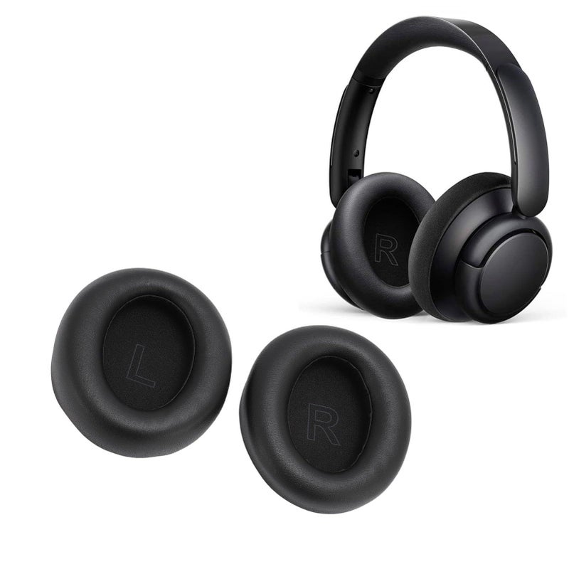 Replacement Earpads Cushions Soft Protein Leather Noise Isolation Ear Pads Compatible with Soundcore Q30 Q35 Headphones Model Genericsm8urait20-11 - Image 2