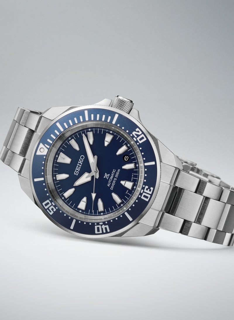 Seiko Seiko Prospex SRPL51K1 "Slim Samurai"  2025 Release Automatic Diver’s Watch – 200M, Stainless Steel, Blue Dial Men's Watch  - Image 2