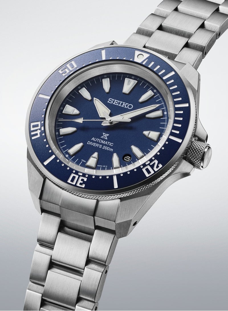 Seiko Seiko Prospex SRPL51K1 "Slim Samurai"  2025 Release Automatic Diver’s Watch – 200M, Stainless Steel, Blue Dial Men's Watch  - Image 1