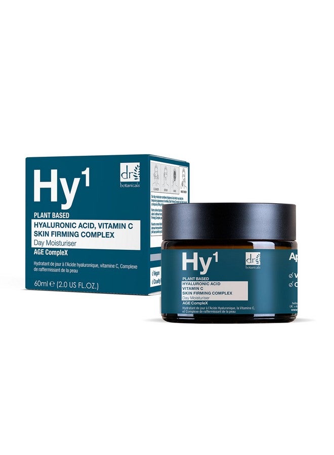 DR BOTANICALS Anti Aging Face Moisturiser With Hyaluronic Acid Vitamin C & Skin Firming Complex 2.0 Fl Oz Reduce Wrinkles Brighten Skin Hydrate & Boost Suppleness - Image 1