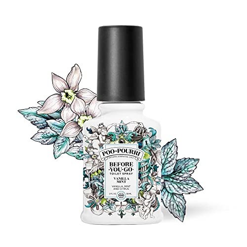 Poo-Pourri Before-You-Go Toilet Spray, Vanilla Mint, 2 Fl Oz - Vanilla, Mint and Citrus - Image 2