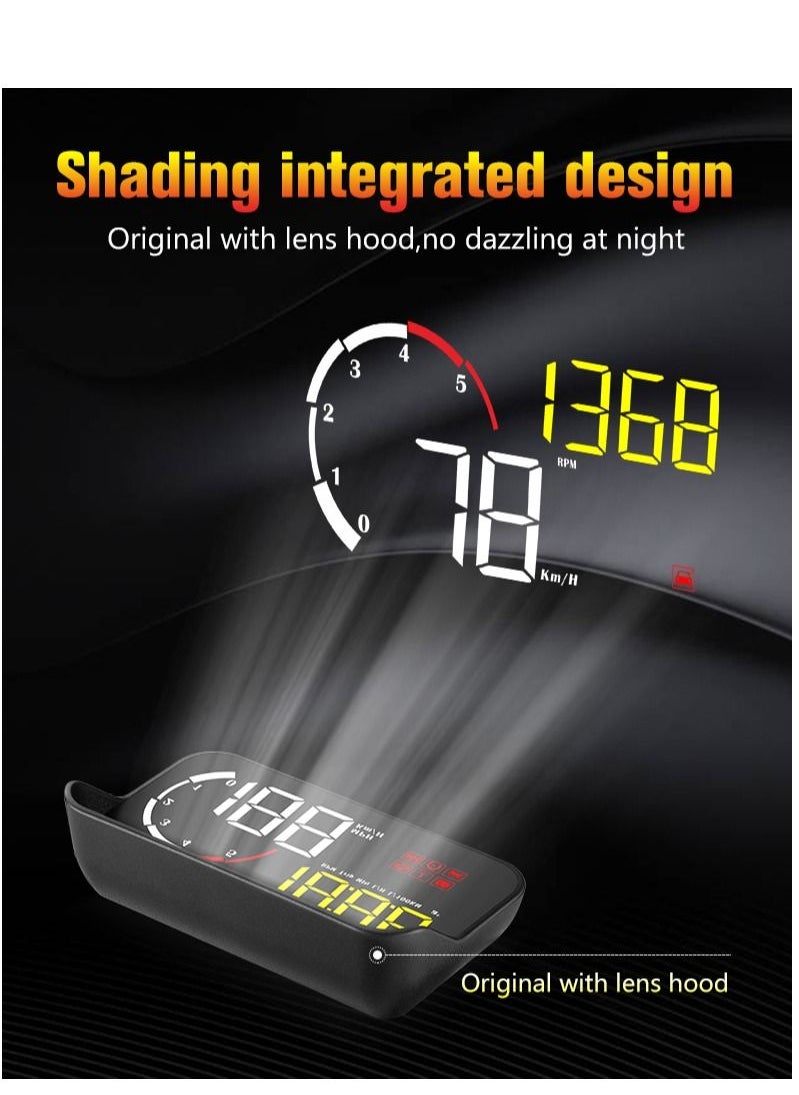 GULFLINK GULFLINK Head Up Display(HUD) Vehicle Speed Meter M10  - Image 3