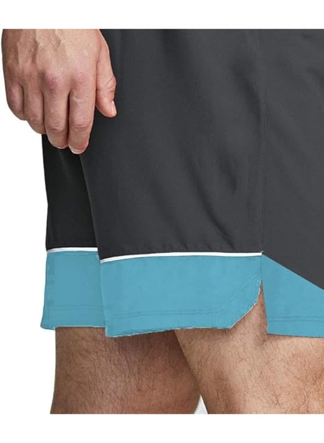 Hexa SportsWear Hexa Pro Men's Athletic Shorts with Drawstring - 100% Polyester Training & Casual Shorts - Image 2