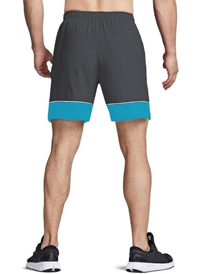 Hexa SportsWear Hexa Pro Men's Athletic Shorts with Drawstring - 100% Polyester Training & Casual Shorts - Image 4