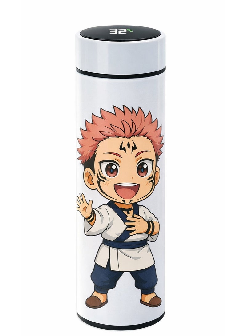Bickerbond Sukuna Smart Water Bottle - Stainless Steel Vacuum Thermos with LED Temperature Display - Image 1