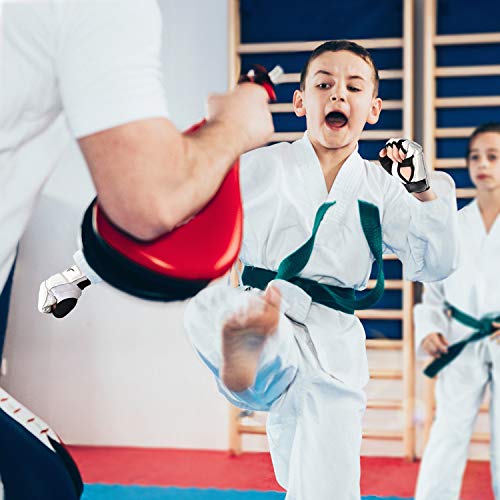 Xinluying Punch Bag Taekwondo Karate Gloves for Sparring Martial Arts Boxing Training Fingerless Women Kids - Image 5