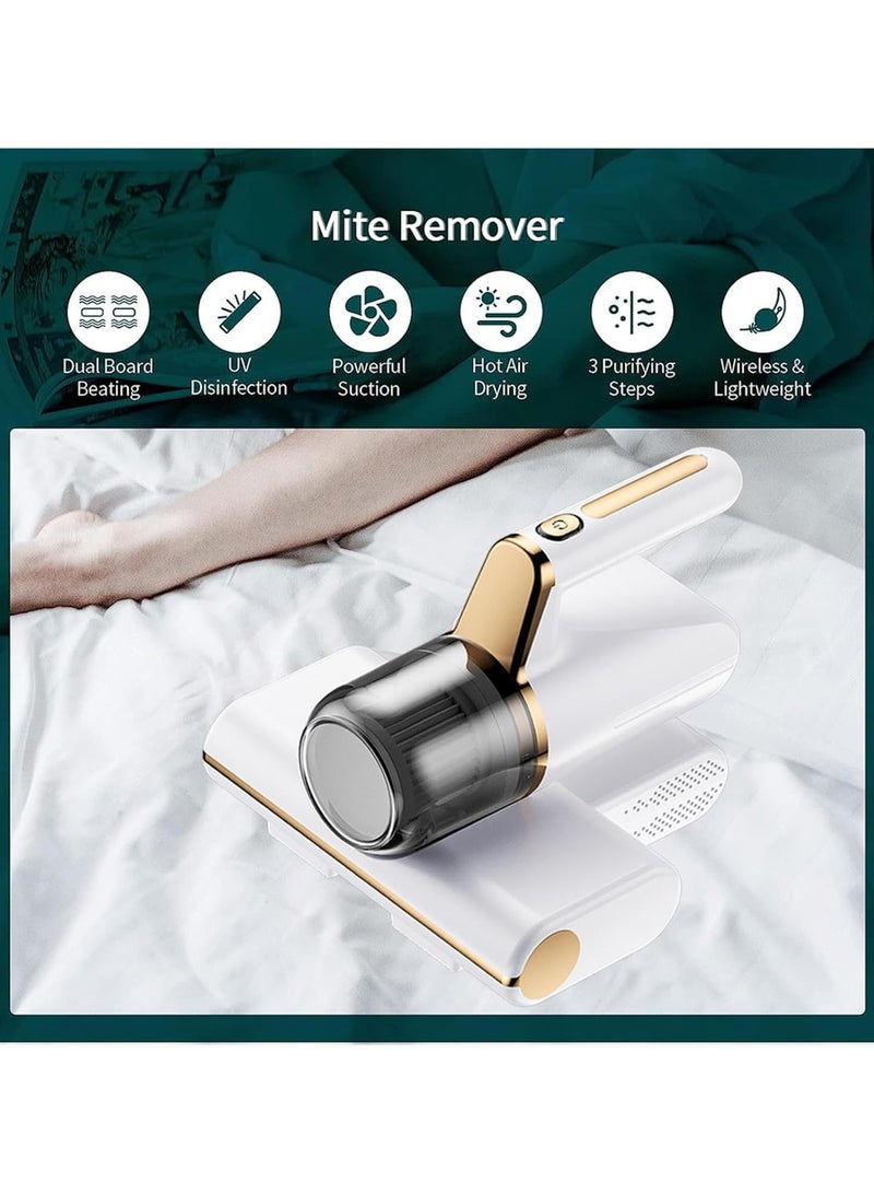 general Bed Cleaner Machine Deep Cleaner, 3-in-1 Wireless Bed Vacuum and Sterilizer High-Frequency Vibration, Uv Lighting Vacuum - Image 4