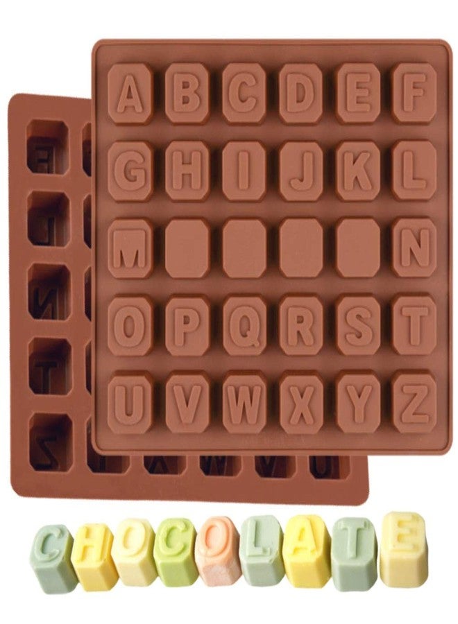 UTD Alphabet Letters A-Z Silicone Cake Cookie Chocolate soap Mould ice Cube Tray - Image 2