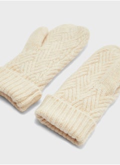 ONLY Onlkate Life Knit Mittens  - Image 3