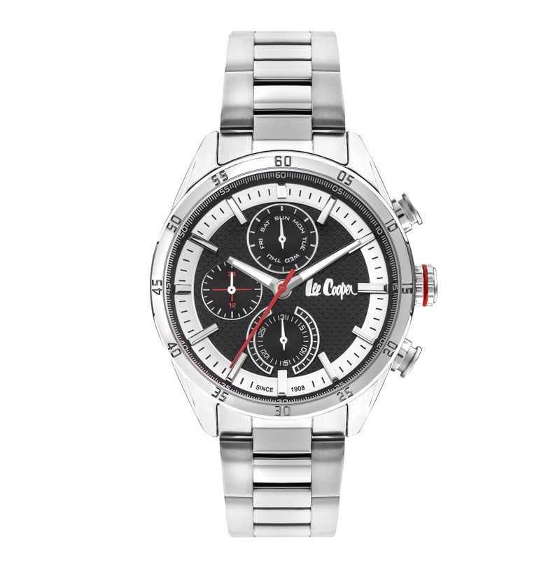 LEE COOPER Men’s Multi Function Black Dial Watch – LC07834.350 - Image 1
