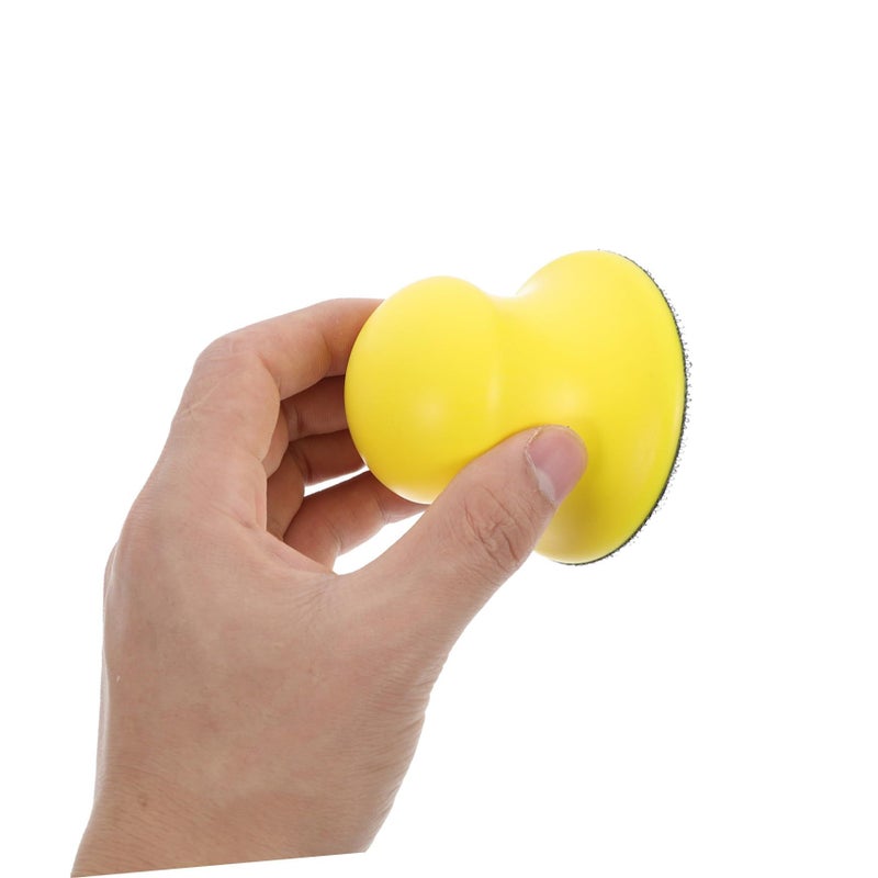 Self Adhesive Sanding Block Ergonomic Grip for Woodworking Furniture Restoration - Image 5