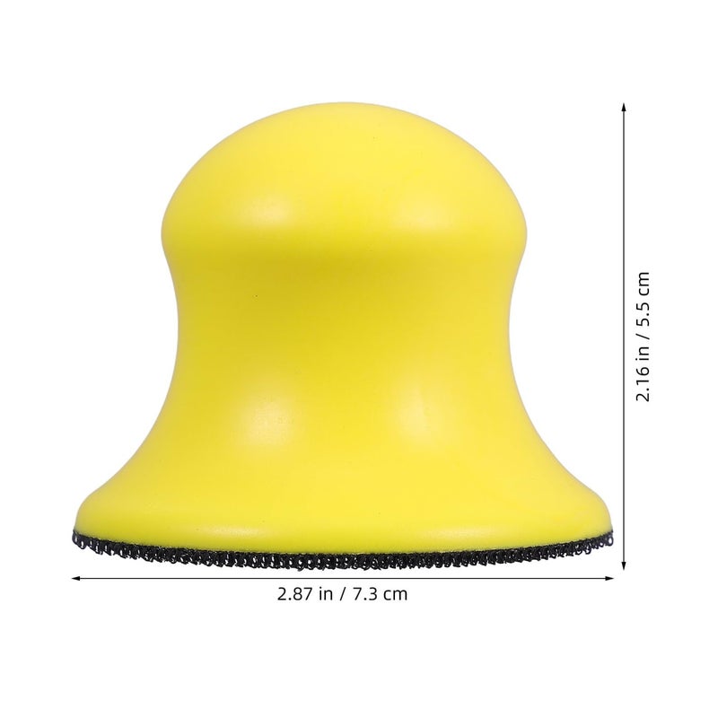 Self Adhesive Sanding Block Ergonomic Grip for Woodworking Furniture Restoration - Image 3