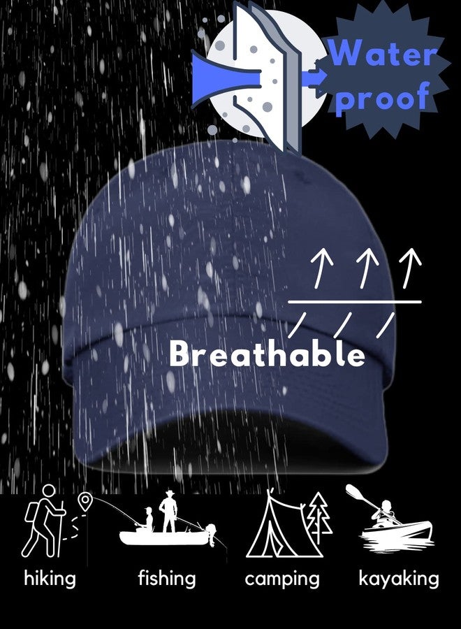 FASHIXD Unisex Waterproof Baseball Cap Outdoor Hat Quick Dry Sun Hat [All Senson] (Blue) - Image 4