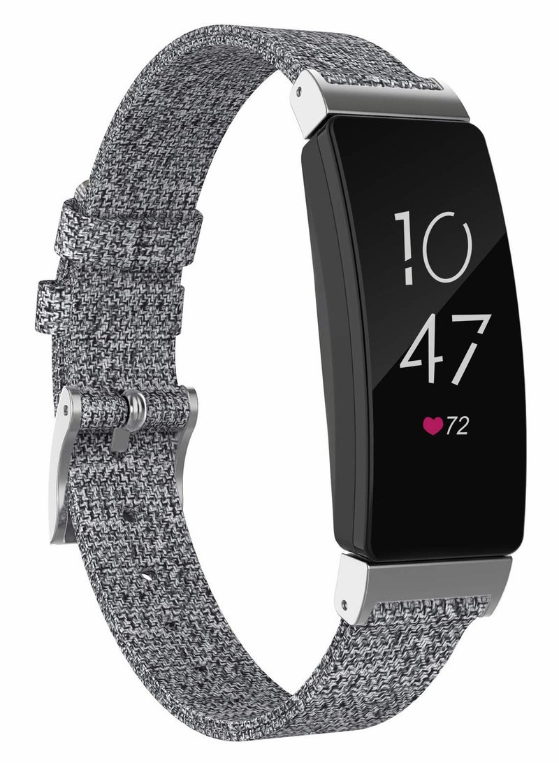 SYOSI Soft Nylon Canvas Woven Band for Fitbit Inspire HR  - Image 1