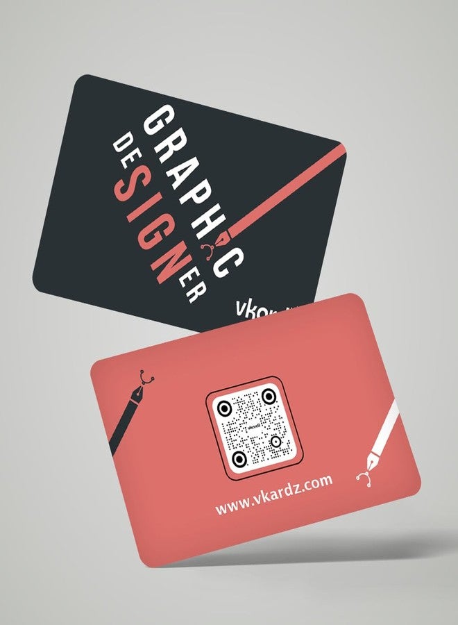 vKardz - Professional NFC Card & Smart Contactless Digital Business Card (Designer's:03) - Image 1