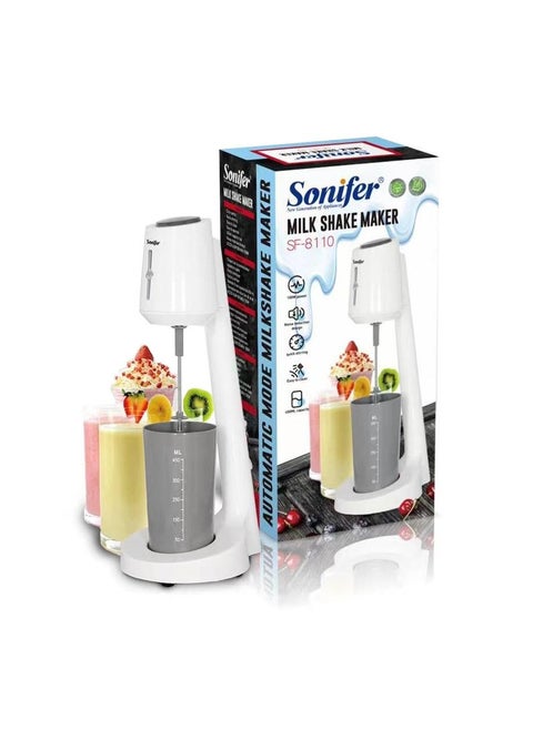 Sonifer Milkshake Maker-SF_8110 Milkshake Maker, Ice Cream Maker, Ice Cube Maker in Blender Makes a Simple Milkshake. There are many types of milkshakes Color: White