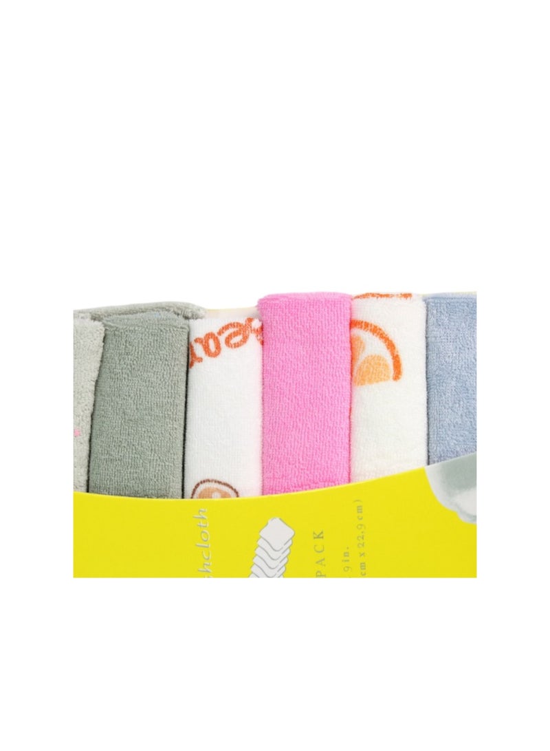 Carter's Honey Baby Washcloths – Pack of 8 - Image 1