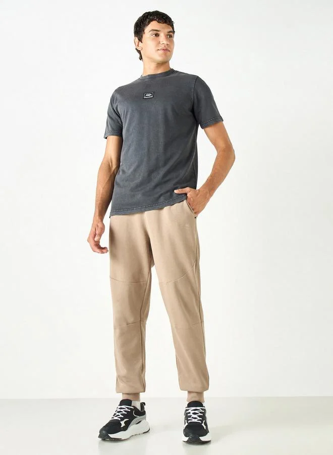 كابا بنطلون رياضي سادة برباط إغلاق وجيوب من كابا