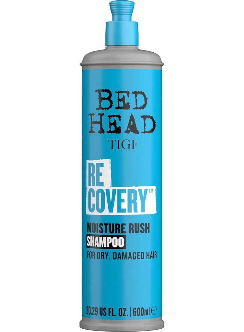 TIGI Bed Head By TIGI Recovery Moisturising Shampoo For Dry Damaged Hair 600ml - Image 1