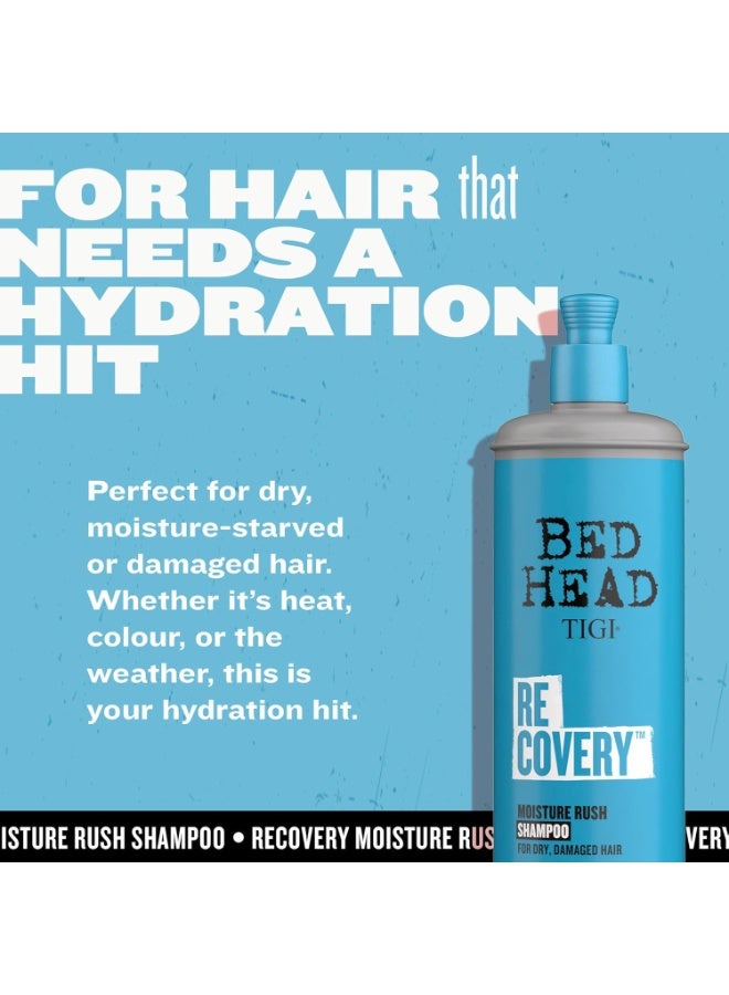 TIGI Bed Head By TIGI Recovery Moisturising Shampoo For Dry Damaged Hair 600ml - Image 3