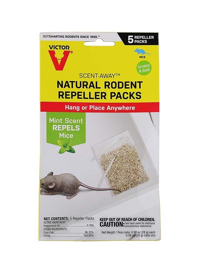 Victor Natural Rodent Repellant 5 Pack - Image 1