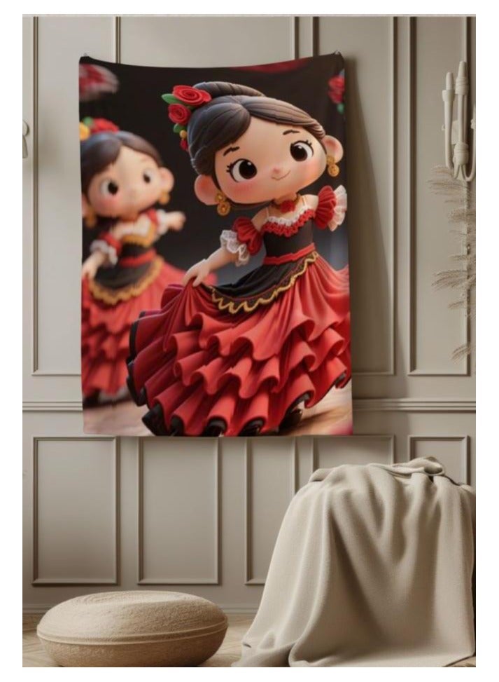 general Children's or student cartoon flannel thin blanket (warm and comfortable, suitable for sleep, games) 100cm*150cm - Image 5