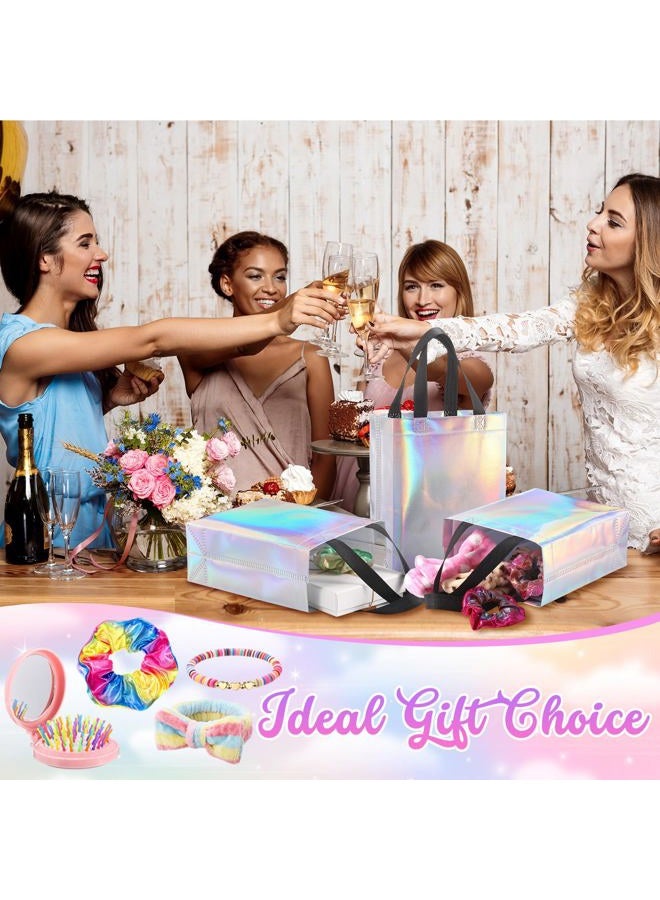 Suncalla 60 Pcs Girl Trip Gifts Favors 2025 Girls Weekend Party Favors Gift Bags Friendship Bracelets Spa Headband Hair Scrunchie Comb with Makeup Mirror for Sleepover Slumber Bachelorette Party - Image 4